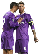 Sergio Ramos & Cristiano Ronaldo football render