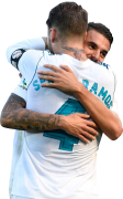 Sergio Ramos & Dani Ceballos football render