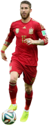 Sergio Ramos football render