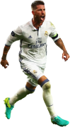 Sergio Ramos football render