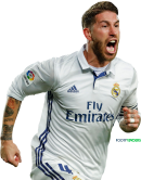 Sergio Ramos football render