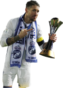 Sergio Ramos football render