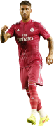 Sergio Ramos football render