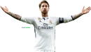 Sergio Ramos football render