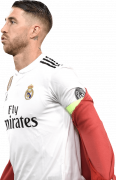 Sergio Ramos football render