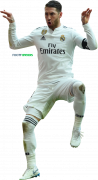 Sergio Ramos football render