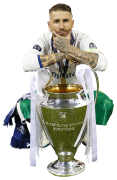 Sergio Ramos football render