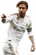 Sergio Ramos football render