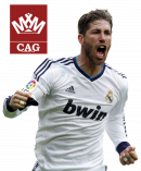 Sergio Ramos football render