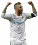 Sergio Ramos football render