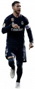 Sergio Ramos football render