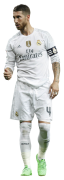 Sergio Ramos football render