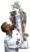 Sergio Ramos football render