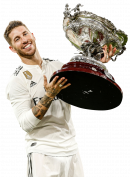 Sergio Ramos football render