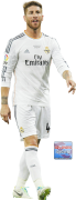 Sergio Ramos football render