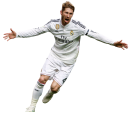 Sergio Ramos football render