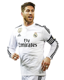 Sergio Ramos football render