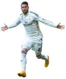 Sergio Ramos football render