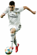 Sergio Reguilón football render