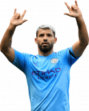 Sergio Agüero football render