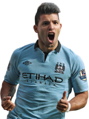 Sergio Aguero football render