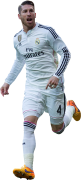 Sergio Ramos football render