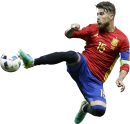 Sergio Ramos football render