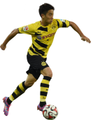 Shinji Kagawa football render