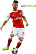 Shkodran Mustafi football render