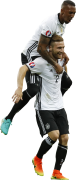 Shkodran Mustafi & Jerome Boateng football render