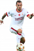 Wesley Sneijder football render