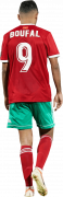 Soufiane Boufal football render