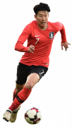 Son Heung-min football render