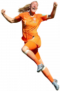 Stefanie Van der Gragt football render