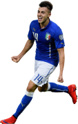 Stephan El Shaarawy football render