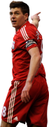 Steven Gerrard football render