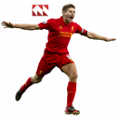 Steven Gerrard football render