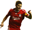 Steven Gerrard football render