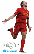 Steven Gerrard football render