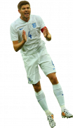 Steven Gerrard football render