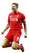 Steven Gerrard football render