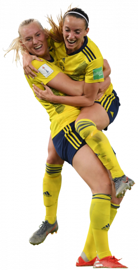 Stina Blackstenius & Kosovare Asllani