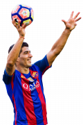 Luis Suarez football render