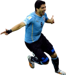 Luis Suarez football render