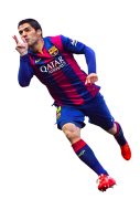 Luis Suarez football render