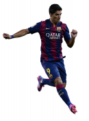 Luis Suarez football render