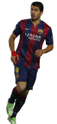 Luis Suarez football render