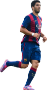 Luis Suarez football render