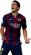 Luis Suarez football render