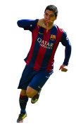 Luis Suarez football render